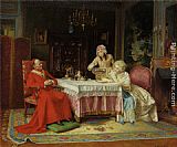 Victor Marais-Milton Apres le dejeuner painting